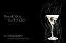 Επαγγελματική κάρτα για Bartenders Η άριστη επαγγελματική κάρτα για bartenders συνδυάζει μοντέρνα αισθητική με κομψότητα, ιδανική για επαγγελματίες του χώρου που επιθυμούν να αποτυπώσουν την προσωπικότητά τους. Τα σκούρα φόντα σε συνδυασμό με φωτεινές λεπτομέρειες προσφέρουν μια δυναμική και ιντριγκαδόρικη όψη, ενθαρρύνοντας την προσοχή των πελατών. Η επιλογή γραμματοσειράς είναι επαγγελματική και ευανάγνωστη, προσφέροντας μια αίσθηση αξιοπιστίας.Το σχέδιο της κάρτας πιστοποιεί τον επαγγελματισμό του bartender, εκπέμποντας αυτοπεποίθηση και σιγουριά. Οι καθετοποιές και οριζόντιες γραμμές, καθώς και τα διακοσμητικά στοιχεία που περιλαμβάνονται, συμβάλλουν στη διαμόρφωση μιας ισχυρής οπτικής ταυτότητας.Η κάρτα είναι σχεδιασμένη με τη δυνατότητα προσθήκης προσωπικών στοιχείων, όπως το όνομα, το τηλέφωνο και το λογότυπο, διευκολύνοντας έτσι τη λειτουργικότητα και την προσαρμοστικότητα. Αυτό επιτρέπει στον επαγγελματία να προβάλει τις υπηρεσίες του, δημιουργώντας μια ισχυρή εντύπωση στους πελάτες και συνεργάτες.Αυτό το σχέδιο μπορεί να ενισχύσει τη φήμη ενός bartender, κάνοντάς τον να ξεχωρίζει στην πολυάσχολη αγορά. Μπορείτε να κάνετε όποιες αλλαγές θέλετε μέσω του online σχεδιαστικού εργαλείου.