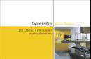 Επαγγελματική κάρτα για Interior Designers: Αυτή η επαγγελματική κάρτα έχει σχεδιαστεί ειδικά για εσωτερικούς σχεδιαστές, προσφέροντας μια κομψή και σύγχρονη αισθητική που εντυπωσιάζει. Τα απαλό χρώματα και η ισορροπημένη διάταξη των στοιχείων δημιουργούν μια αρμονική εικόνα, ιδανική για να προβάλετε την προσωπικότητά σας και το στυλ σας. Η χρήση φρέσκων και κομψών γραμματοσειρών ενισχύει τον επαγγελματικό χαρακτήρα, κάνοντάς την ιδανική για οποιαδήποτε επαγγελματική συνάντηση ή παρουσίαση.Η κάρτα αντανακλά τον επαγγελματισμό και την αξιοπιστία ενός Interior Designer, υποδεικνύοντας την προσοχή στις λεπτομέρειες που απαιτεί το επάγγελμα. Κάθε στοιχεία, από το λογότυπο έως τα στοιχεία επικοινωνίας, έχει σχεδιαστεί ώστε να προβάλλει τη δημιουργικότητά σας και την επιτυχία σας.Η προσαρμοστικότητα της κάρτας είναι επίσης σημαντική: μπορείτε να προσθέσετε το όνομά σας, τον αριθμό τηλεφώνου και άλλα στοιχεία επικοινωνίας εύκολα μέσω του online σχεδιαστικού εργαλείου. Είτε θέλετε να συμπεριλάβετε μια περιγραφή υπηρεσιών ή να αναδείξετε τα προϊόντα σας, η κάρτα προσφέρει ευελιξία για να ανταγωνίζεται στην αγορά.Μια επαγγελματική κάρτα είναι το κλειδί για να ξεχωρίσετε στον πολυάσχολο κόσμο του Interior Design, αφήνοντας θετική εντύπωση στους πελάτες σας. Μπορείτε να κάνετε όποιες αλλαγές θέλετε μέσω του online σχεδιαστικού εργαλείου.