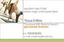 Επαγγελματική κάρτα για Personal Trainers: Αυτή η εντυπωσιακή επαγγελματική κάρτα έχει σχεδιαστεί για να αναδείξει την προσωπική σας ταυτότητα ως Personal Trainer. Με μια δυναμική διάταξη που συνδυάζει ζωντανά χρώματα, η κάρτα αποπνέει ενέργεια και φρεσκάδα, προσελκύοντας την προσοχή του κοινού σας. Η καθαρή και σύγχρονη γραμματοσειρά προσθέτει επαγγελματισμό, επιτρέποντας τα στοιχεία να είναι ευανάγνωστα και προσβάσιμα.Η αισθητική της κάρτας συνδυάζει τον μοντέρνο σχεδιασμό με στοιχεία που αντανακλούν τον δυναμισμό και την ενεργητικότητα του επαγγέλματος ενός Personal Trainer. Οι εικόνες και τα γραφικά συμβολίζουν την υγεία και τη φυσική κατάσταση, ενισχύοντας την εικόνα σας στην αγορά.Η κάρτα αυτή όχι μόνο εκπέμπει επαγγελματισμό, αλλά και αξιοπιστία, κάνοντάς την ιδανική για οποιονδήποτε αναζητά σοβαρές συνεργασίες. Οι εκτυπώσεις είναι υψηλής ποιότητας, διασφαλίζοντας μακροχρόνια ανθεκτικότητα.Επιπλέον, η προσαρμοστικότητα είναι ένα κλειδί: μπορείτε να προσθέσετε εύκολα το όνομά σας, το τηλέφωνο και το λογότυπό σας, καθώς και άλλες πληροφορίες επικοινωνίας, κάνοντάς την ένα πολύτιμο εργαλείο για την προώθηση των υπηρεσιών σας.Με μια προσεγμένη σχεδίαση, αυτή η επαγγελματική κάρτα μπορεί να προβάλει τις υπηρεσίες σας και να αποτελέσει τον πρώτο καθοριστικό παράγοντα ώστε να ξεχωρίσετε και να αφήσετε μία θετική εντύπωση στους πελάτες σας.Μπορείτε να κάνετε όποιες αλλαγές θέλετε μέσω του online σχεδιαστικού εργαλείου.
