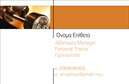 Επαγγελματική κάρτα για Personal Trainers: Αυτή η εντυπωσιακή κάρτα συνδυάζει τη σύγχρονη αισθητική με την επαγγελματική παρουσίαση, ιδανική για τους Personal Trainers που θέλουν να ξεχωρίσουν. Το σχέδιο διαθέτει μια κομψή διάταξη που ενσωματώνει δυναμικά χρώματα όπως το μαύρο και το πράσινο, προσδίδοντας έναν φρέσκο αέρα και ενέργεια. Η γραμματοσειρά είναι καθαρή και μοντέρνα, διευκολύνοντας την ανάγνωση των στοιχείων σας.Αυτή η κάρτα αντανακλά τον επαγγελματισμό και την αξιοπιστία του κλάδου, δίνοντας έμφαση στην προσοχή στη λεπτομέρεια. Η προσθήκη ενός λογότυπου ή κάποιας εικόνας από τη δουλειά σας θα αναδείξει ακόμα περισσότερο την προσωπική σας σφραγίδα. Η ευχάριστη και διακριτική διάκριση των στοιχείων επικοινωνίας σάς επιτρέπει να λάβετε όλα τα απαραίτητα στοιχεία, όπως όνομα, τηλέφωνο και email, χωρίς να φαίνεται υπερβολική.Η κάρτα μπορεί να προβάλλει τις ειδικές σας υπηρεσίες ή προϊόντα, όπως προγράμματα εκγύμνασης ή προσωπικές συνεδρίες, διευκολύνοντας τους πελάτες σας να κατανοήσουν τη μοναδικότητά σας στον τομέα. Είναι το τέλειο εργαλείο για να αφήσετε μια θετική εντύπωση στους πελάτες σας και να δημιουργήσετε επαγγελματικές σχέσεις.Μπορείτε να κάνετε όποιες αλλαγές θέλετε μέσω του online σχεδιαστικού εργαλείου.