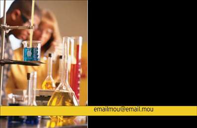Επαγγελματική κάρτα για Καθηγητές Χημείας: Αυτή η επαγγελματική κάρτα έχει σχεδιαστεί με γνώμονα την επιστήμη και την εκπαίδευση, προσφέροντας μια κομψή και μοντέρνα αισθητική. Τα χρώματα που κυριαρχούν είναι γαλάζιο και λευκό, που αποπνέουν φρεσκάδα και καθαρότητα, αναδεικνύοντας τον επαγγελματικό χαρακτήρα της κάρτας. Η διάταξη είναι προσεκτικά διαρθρωμένη, επιτρέποντας την ευανάγνωστη παρουσίαση των στοιχείων σας. Η γραμματοσειρά είναι σύγχρονη και ευανάγνωστη, ενώ τα background στοιχεία προσθέτουν βάθος και ενδιαφέρον στην κάρτα.Αυτή η επαγγελματική κάρτα αντικατοπτρίζει τον επαγγελματισμό και την αξιοπιστία του καθηγητή χημείας, κάνοντάς την ιδανική για εκπαιδευτικούς που επιθυμούν να ξεχωρίσουν. Με την επαγγελματική σας κάρτα, οι μαθητές και οι γονείς σας θα νιώσουν την εμπιστοσύνη και τη δέσμευσή σας στην εκπαίδευση.Η δυνατότητα προσαρμογής είναι αναμφίβολα ένα από τα ατού της κάρτας. Μπορείτε να προσθέσετε το όνομά σας, το τηλέφωνο, το λογότυπό σας και άλλα στοιχεία επικοινωνίας, ώστε να ταιριάζει στις προσωπικές σας ανάγκες. Εάν σχετίζεστε με επιπλέον υπηρεσίες ή προϊόντα στον τομέα της χημείας, η κάρτα μπορεί να συμπεριλάβει πληροφορίες για αυτά, ενισχύοντας τη συνολική σας παρουσία.Με αυτή την επαγγελματική κάρτα, θα αφήσετε μια μόνιμη θετική εντύπωση στους πελάτες σας, αποδεικνύοντας ότι είστε εδραιωμένος στην επιστήμη της χημείας. Μπορείτε να κάνετε όποιες αλλαγές θέλετε μέσω του online σχεδιαστικού εργαλείου.