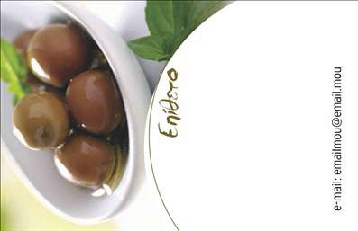 Επαγγελματική κάρτα για παραγωγή ελαιόλαδουΗ επαγγελματική κάρτα για παραγωγή ελαιόλαδου συνδυάζει αισθητική και λειτουργικότητα, δημιουργώντας μια εντύπωση που ενθουσιάζει. Με έντονες αποχρώσεις του πράσινου και του χρυσού, αυτή η κάρτα αναδεικνύει τη φυσική ομορφιά του ελαιόλαδου και την ποιότητα των προϊόντων σας. Η διάταξη είναι προσεκτικά σχεδιασμένη, με καθαρές γραμμές και ευανάγνωστη γραμματοσειρά, ενώ πιθανά background στοιχεία από ελιές προσθέτουν μια παραδοσιακή πινελιά.Το σχέδιο αυτής της επαγγελματικής κάρτας αντανακλά τον επαγγελματισμό και την αξιοπιστία του τομέα της παραγωγής ελαιόλαδου. Κάθε λεπτομέρεια έχει σχεδιαστεί ώστε να προκαλεί εμπιστοσύνη στους πελάτες και να υπογραμμίζει την ποιότητα της επιχείρησής σας.Η κάρτα προσφέρει την ευχέρεια προσθήκης στοιχείων επικοινωνίας, όπως όνομα, τηλέφωνο και λογότυπο, κάνοντάς την ιδανική για τον επαγγελματία που επιθυμεί να προσαρμόσει την κάρτα του σύμφωνα με τις ανάγκες του. Επίσης, είναι ιδανική για την προβολή των υπηρεσιών ή των προϊόντων σας, με τη δυνατότητα ενσωμάτωσης ενός σύντομα περιγράφοντος κειμένου.Αυτή η κάρτα βοηθά τον επαγγελματία να ξεχωρίσει στο ανταγωνιστικό περιβάλλον της παραγωγής ελαιόλαδου, αφήνοντας μια θετική και επαγγελματική εντύπωση στους πελάτες του. Μπορείτε να κάνετε όποιες αλλαγές θέλετε μέσω του online σχεδιαστικού εργαλείου.