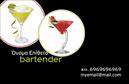 Επαγγελματική κάρτα για Bartenders Η επαγγελματική κάρτα αυτή ξεχωρίζει με τον μοντέρνο και κομψό σχεδιασμό της, προσφέροντας μια ισχυρή αίσθηση επαγγελματισμού. Τα ζωντανά χρώματα, σε συνδυασμό με μια καθαρή και ευανάγνωστη γραμματοσειρά, δημιουργούν μια οπτική εμπειρία που δεν περνά απαρατήρητη. Ο minimalist σχεδιασμός επιτρέπει στις πληροφορίες επικοινωνίας να ξεχωρίζουν, ενώ τα διακοσμητικά στοιχεία αναδεικνύουν την τέχνη του bartending.Η αντανάκλαση του επαγγελματισμού γίνεται άμεσα αντιληπτή μέσα από την αρμονία του σχεδίου και την προσεκτική επιλογή χρωμάτων. Οι βαμμένες γραμμές και οι στυλιζαρισμένες εικόνες ενισχύουν την αξιοπιστία του επαγγελματία. Αυτή η κάρτα παρέχει στους bartenders τη δυνατότητα να παρουσιαστούν με εξαιρετικό τρόπο, διασκεδάζοντας τους πελάτες και τους συνεργάτες τους.Η προσαρμοστικότητα είναι ακόμα ένα σημαντικό χαρακτηριστικό αυτής της κάρτας, επιτρέποντας την εύκολη πρόσθεση στοιχείων όπως το όνομα, το τηλέφωνο και το λογότυπο της επιχείρησης. Με αυτόν τον τρόπο, οι bartenders μπορούν να αναδείξουν τις υπηρεσίες τους, αφήνοντας μια θετική εντύπωση ώστε να τους αναγνωρίσουν οι πελάτες τους.Αυτή η επαγγελματική κάρτα για bartenders είναι ιδανική για τις εκτυπώσεις που θέλουν να ενσωματώσουν την προσωπικότητα και την δεξιοτεχνία τους. Μπορείτε να κάνετε όποιες αλλαγές θέλετε μέσω του online σχεδιαστικού εργαλείου.