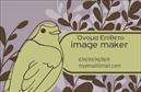 Επαγγελματική κάρτα για Image makers Η συγκεκριμένη επαγγελματική κάρτα είναι ένα εκλεπτυσμένο παράδειγμα επαγγελματικού σχεδιασμού, ιδανικό για φωτογράφους και δημιουργούς περιεχομένου. Με μοντέρνα χρώματα και καθαρές γραμμές, η διάταξη της κάρτας είναι εντυπωσιακή και ευκολοδιάβαστη, παρέχοντας μια αίσθηση οργάνωσης και επαγγελματισμού. Αυτή η κάρτα συνδυάζει αισθητική και λειτουργικότητα, χρησιμοποιώντας σύγχρονες γραμματοσειρές που τονίζουν την κομψότητα και τον επαγγελματικό χαρακτήρα των υπηρεσιών σας.   Το σχέδιο αντανακλά την αξιοπιστία και τον επαγγελματισμό του τομέα σας, κάνοντας κάθε επαφή σας να ξεχωρίζει. Η δυνατότητα προσαρμογής είναι ένα σημαντικό πλεονέκτημα, καθώς μπορείτε εύκολα να προσθέσετε στοιχεία όπως όνομα, τηλέφωνο, λογότυπο και άλλες πληροφορίες επικοινωνίας.   Αν επιθυμείτε, η κάρτα μπορεί επίσης να προβάλλει τις υπηρεσίες ή τα προϊόντα σας, είτε μέσω εικονιδίων είτε μικρών περιγραφών, αυξάνοντας την αναγνωρισιμότητα της επιχείρησής σας. Οι επαγγελματικές κάρτες που επιλέγονται προσεκτικά βοηθούν τον επαγγελματία να ξεχωρίσει και να αφήσει θετική εντύπωση στους πελάτες του.   Μπορείτε να κάνετε όποιες αλλαγές θέλετε μέσω του online σχεδιαστικού εργαλείου.