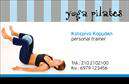 Επαγγελματική κάρτα για Personal TrainerΑυτή η εντυπωσιακή επαγγελματική κάρτα για Personal Trainers συνδυάζει λειτουργικότητα και αισθητική με ιδανικό τρόπο. Το μοντέρνο σχέδιο και οι καθαρές γραμμές δημιουργούν μια αίσθηση επαγγελματισμού και αξιοπιστίας, απαραίτητη για κάθε επαγγελματία του κλάδου. Η κάρτα διαθέτει φυσικά χρώματα, με σκοτεινές και φωτεινές αποχρώσεις που ενισχύουν την οπτική της δυναμική. Η γραμματοσειρά είναι εύκολα αναγνωρίσιμη και καθαρή, ενώ το background στοιχείο περιλαμβάνει διακριτικά fitness icons, προσθέτοντας μια αίσθηση σχέσης με το αντικείμενο της επαγγελματικής δραστηριότητας.Το σχέδιο αντανακλά τον επαγγελματικό χαρακτήρα του Personal Trainer, προβάλλοντας την αφοσίωση και την εξειδίκευσή τους. Κάθε λεπτομέρεια ενισχύει την αξιοπιστία και την επαγγελματική εικόνα του κατόχου της κάρτας, διευκολύνοντας την προσέγγιση των δυνητικών πελατών.Η κάρτα προσφέρει ευελιξία στην προσθήκη στοιχείων όπως όνομα, τηλέφωνο, email και λογότυπο, κάνοντάς την απόλυτα προσωποποιημένη για τον κάθε προπονητή. Έτσι, κάθε Personal Trainer μπορεί να προβάλει τις υπηρεσίες του με δυνατότητα να ενισχύσει την προσωπική του σφραγίδα.Μία επαγγελματική κάρτα τέτοιου στυλ δεν μπορεί παρά να εντυπωσιάσει και να ξεχωρίσει. Ενισχύει τη θετική πρώτη εντύπωση και προβάλλει τη δέσμευσή σας για ποιότητα.Μπορείτε να κάνετε όποιες αλλαγές θέλετε μέσω του online σχεδιαστικού εργαλείου.