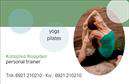 Επαγγελματική κάρτα για Personal Trainers: Η συγκεκριμένη κάρτα σχεδιάστηκε με σκοπό να αντικατοπτρίσει την ενέργεια και τον επαγγελματισμό που απαιτεί το επάγγελμα του Personal Trainer. Χρησιμοποιώντας ζωντανά χρώματα όπως το πράσινο και το μαύρο, η διάταξη είναι προσεγμένη, με καλαίσθητη γραμματοσειρά που αποπνέει αυτοπεποίθηση και σοβαρότητα.Το σχέδιο της κάρτας είναι δυναμικό και μοντέρνο, με φόντο που ενισχύει την αίσθηση του fitness και της ευεξίας. Οι καθαρές γραμμές και η ισορροπημένη διάταξη προσδίδουν έναν επαγγελματικό χαρακτήρα, ιδανικό για να ενισχύσει την αξιοπιστία σας ως Personal Trainer.Η κάρτα προσφέρει τη δυνατότητα προσθήκης στοιχείων επικοινωνίας όπως όνομα, τηλέφωνο και λογότυπο, ενώ μπορεί να προσαρμοστεί σύμφωνα με τις ανάγκες σας, κάνοντάς την ιδανική για κάθε επαγγελματία στον τομέα.Επιπλέον, μπορεί να προβάλει τις υπηρεσίες ή τα προγράμματα γυμναστικής που προσφέρετε, ενισχύοντας τη συνολική εικόνα σας. Κάθε επαγγελματίας θα μπορεί να ξεχωρίσει και να αφήσει θετική εντύπωση στους πελάτες του με αυτήν την εντυπωσιακή επαγγελματική κάρτα.Μπορείτε να κάνετε όποιες αλλαγές θέλετε μέσω του online σχεδιαστικού εργαλείου.