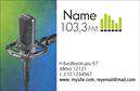 Επαγγελματικές κάρτες - Ραδιοφωνο-Dj - Κωδ.:100682